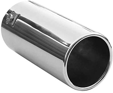 Auspuffblende Performance Universal Endrohr Auto Sport Schalldämpfer Blende Endrohr Edelstahl Chrom