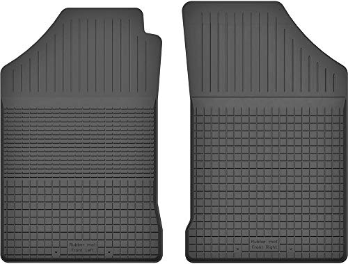 Fußmatten Vorne 2er Set für Peugeot 206 1998-2013 CC 206+ SW Gummi Gumimatten