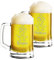 Coppia Boccali da birra Personalizzati Set da 2 Boccali da birra personalizzati con nome Innamorati disegno - bicchiere in vetro 50 cl