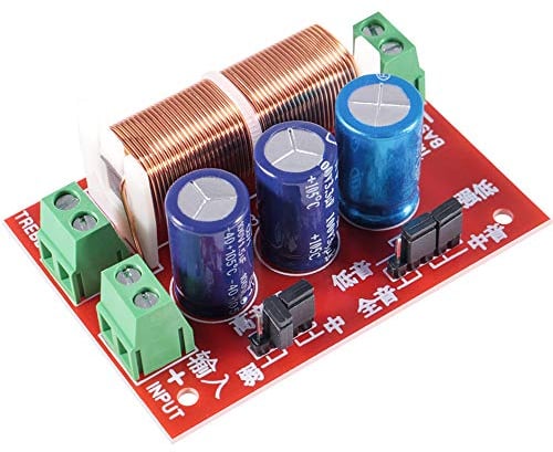 ALMOCN 400 W verstellbarer Multi-Lautsprecher, Höhen-/Bass-2 Einheiten, Audio-Frequenztrenner, 2-Wege-Frequenzfilter, aktualisierte Version