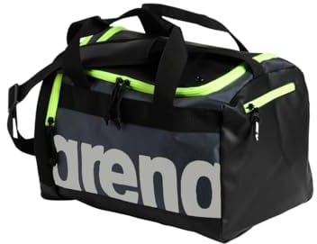 ARENA Spiky III Duffle 25 Schwimm-, Strand-, Fitness- und Freizeittasche, Reisetasche mit Wasserabweisendem Boden und Tragegriffen, Gepolsterter und Verstellbarer Tragegurt, 25 Liter