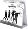 Grupo Erik Tischkalender 2022 - The Beatles Kalender 2022 Tischkalender - Tischplaner 2022 Planer 2022 CS22002 Weiß