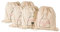 FremiBag Happy Bride & Team Bride Stoffbeutel Set - Turnbeutel für den JGA Junggesellinnenabschied aus Baumwolle