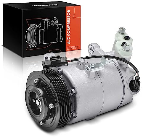 Frankberg Compresor de aire acondicionado con embrague Compatible con 5 Series F10/F11 Serie 2 F45/F46 X3 F25 X1 F48 Mi.ni F55/F56/F57/F54/F60 7 Series X2 X4 Replace# 64526811433, aceite premezclado