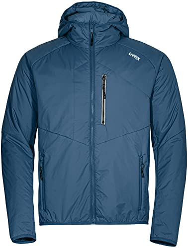 Uvex ADA 17503 Thermojacke - Männer-Innenjacke mit Kapuze - Dunkelblau - M