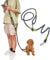 Hands Free Hundeleine für große 220cm Seil Crossbody Hundeleine Reflektierend für große mittlere kleine Hunde Gehen,Joggen und Laufen