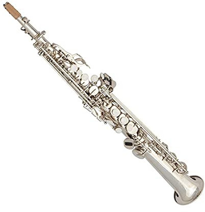 PECY Saxophon B Flacher Richtschlauch Tweeter Vernickelter Saxophon- Split Eignet Sich Für Anfänger