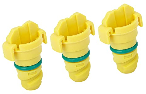 A ABSOPRO Tappo Coppa Olio Motore KX6Z6730B Motore Vite Scarico Coppa Olio per Ford (3 Set)