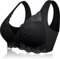 Ronronner Donna Reggiseno Pizzo Reggiseno Sportivo Cinghie Cinghie Reggiseno Senza Bretelle Reggiseno Yoga Reggiseno Sportivo Impunture Supporto Microfibra e Pizzo con Interno Coppe in Coton