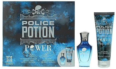 Police Potion Power 2 Piece Gift Set: Eau de Parfum 30ml - Shower Gel 100ml