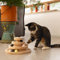 Designed by Lotte Spielturm Mia – Katzenspielzeug – Holz – Braun –