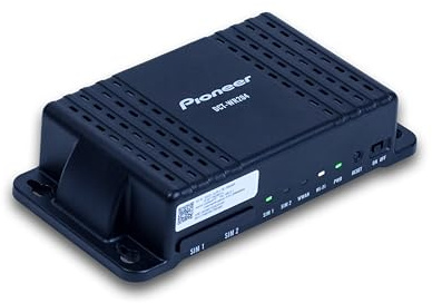 Pioneer DCT-WR204-SH Wi-Fi Router für Reisemobile, inklusive W-LAN Außenantenne, Repeater Funktion, 2 LAN Port, 2 SIM-Slots, Bedienung per Smartphone, Timer-Funktion, konfigurierbarer Gastzugang