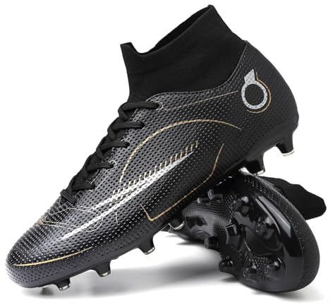 Fußballschuhe Herren Madame Großer Junge Football Shoes High Top Fußball Schuhe Jugendliche Fussball Schuhe Turf Football Boots Professionelle Sportliche Athletics Fußballschuhe