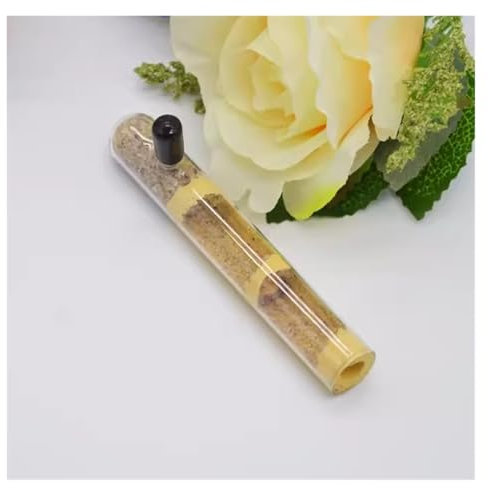 MOBAAK Ameisenfarm Ameisen Farm Nestrohr Nylon Lochhülsen Ameisenheim Glasröhren Ameisenzucht Glasnest Ameisenzuchtnest Glas Ameisenfarm Erwachsener(Yellow)