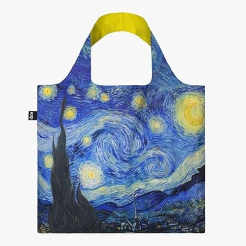 LOQI VINCENT VAN GOGH Starry Night Neon Yellow