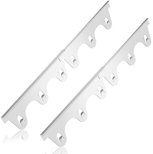Stove Gap Covers Stainless Steel, 2Pack Retractable Stove Gap Filler (13.8–27.5 Length, 0.79 Width), Heat-Resistant Guard & Range Trim Kit Between Stove Top & Counter-Silver