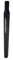 DONGLING SattelstüTze Fahrradsattelstütze 25,4 mm 33,9 mm Aluminiumlegierung 350 mm 550 mm MTB Faltrad Sattelstütze Fahrradzubehör SattelstüTze Gefedert(Black25.4x350mm)