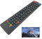 Czdtq TV Remote, Universal Remote Control, Replacement Remote, Works With LCD LED 3D HD Smart TVs, Blaupunkt TV Models