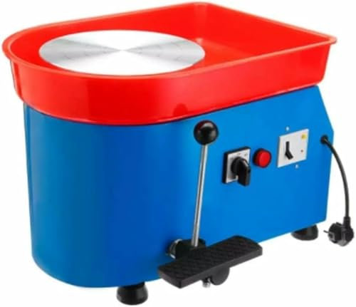 FLTRGO 350 W Tornio in Ceramica Elettrica per Modellare La Ceramica, Strumento di Argilla, Fai -da -Te, Lavori in Ceramica, Argilla ~/