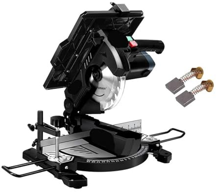 Sega da Banco, Sega combinata multifunzionale for lavorazione del legno Macchina da taglio a 45 gradi Sega da tavolo ad alta potenza Alluminio