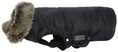 Wolters Cat&Dog 49022 Parka mit Fellkragen 42 cm, schwarz