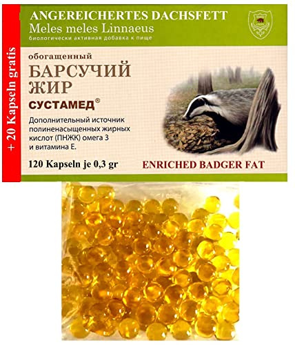 Dachsfett, 120 Kapseln