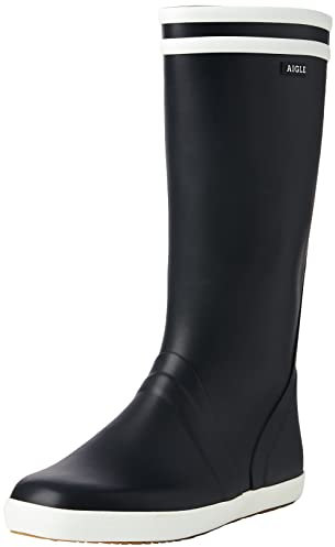 Aigle Goeland Bottes & Bottines de Pluie Homme, Marine Blanc, 38