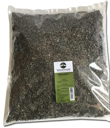 SABOREATE Y CAFE THE FLAVOUR SHOP Infusione Di Menta in Foglie Menta Piperita Pura Tisana 1kg.