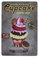 Hioni Cupcake Bakery Shop, Schild aus Metall Panel Poster Metallplatte Slogan Art Décor Vintage PR Bar Kaffee Pub