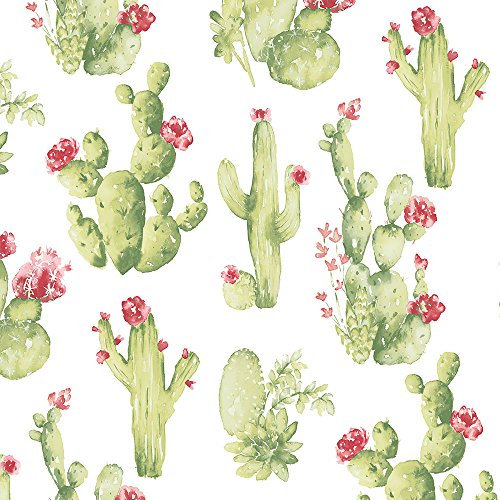 Norwall CK36630 Cactus Prepasted Wallpaper