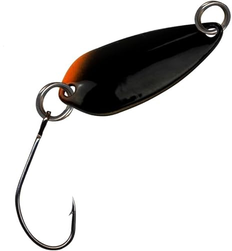 FTM Unisex – Erwachsene 10C5200183C10 Spoon Wasp 2,9cm 2,5g-Forellenblinker Zum Spinnangeln auf Forellenteich, Blinker Zum Forellenangeln, Spoonblinker, Farbe:Orange Schwarz, Bunt, Normal