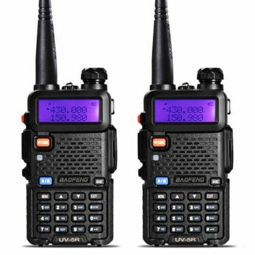 Baofeng UV-5RU Twin Pack Dual Band palmare