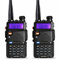 Baofeng UV-5RU Twin Pack Dual Band palmare