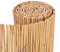 Tidyard Gartenzaun Bambuszaun Runder Bambus Dekorativer Gartenabgrenzung Gartendekor Zaun 500 x 30 cm