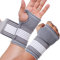 Neotech Care Hand Palm Wrist Support with Adjustable Compression Strap (Grey Colour, Size L, 1 Pair)