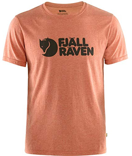 FJALLRAVEN F87310-333-999 Fjällräven Logo T-Shirt M Rowan Red-Melange XS