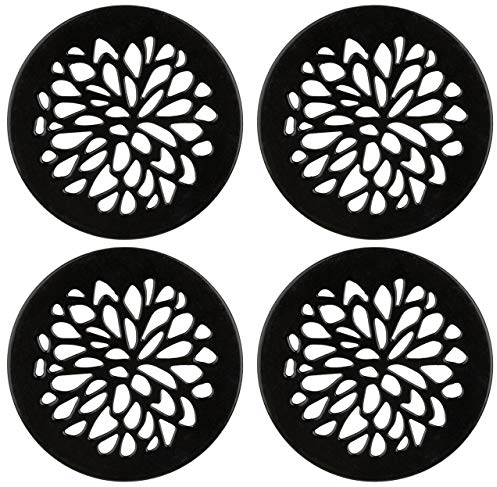 WILDLIFEGARDEN Tablecloth Weights Dahlia Black