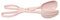 Bahob® Salad Server Scissor Tongs Plastic Salad Serving Scissor/Plastic Salad Tongs 27cm Random Color (1)