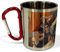 LolaPix Tazza Moschettone. Personalizzato con Foto e Testo. Tazza Acciaio Inox. Tazza Campeggio e Arrampicata. Tazza Metallo. 300 ml. Tazza Trekking. Regalo Originale.