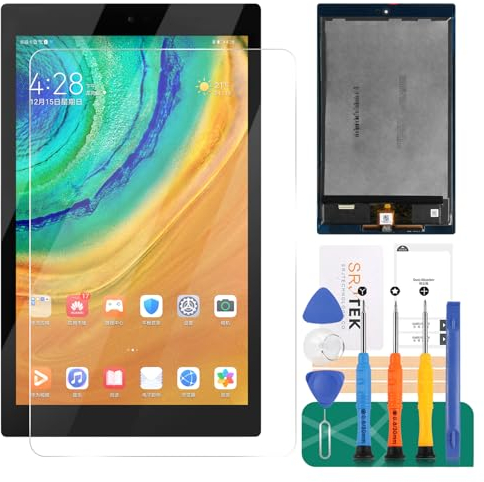 Für Amazon Kindle Fire HD 10 9th 2019 LCD Bildschirm HD 10 9th Bildschirm Ersatz M2V3R5 Display Touch Digitizer Montage-Teile Kits (schwarz)