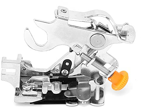 Nähmaschinen-Ruffler-Nähfuß, Heimmodelle für -Nähmaschinen(Gelber plissierter Nähfuß)