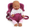 Bayer Chic 2000 782-29 Puppentragegurt für Baby-Puppen, Puppentrage, Puppenzubehör, Brombeere