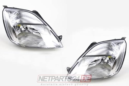 Johns, Scheinwerfer Satz passend für Ford Fiesta Scheinwerfer 02 05/02-09/05 NEU Satz H4 links & rechts