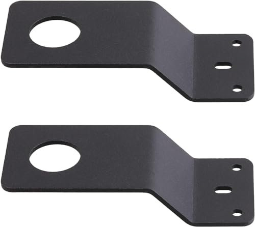 VANROUG 2 Stück LKW-Antennenhalterung 1,9 cm (3/4 Zoll) mobile Antennenhalterung für UHF VHF Ham NMO Antennenhalterungen zwischen Haube und Kotflügel (schwarz)