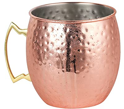 MUVLUX Stainless Steel Ice Bucket Beer Beverage Ice Bucket 5L Giant Hammered Ice Bucket Mug Water Glass Drinkware Gift Party Favor