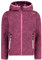 CMP Fleecejacke Girls Strick, Pink Fluo-Plum, EU 92