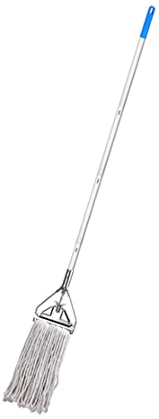 DOITOOL Glasreinigungsschaber Fliesen-reinigungsmop Reinigungsgeräte Parkettboden Wischer Für Die Fensterreinigung Flacher Bodenwischer Mopp Aus Baumwollgarn Deck Dreieck Baumwolle