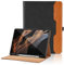 Case for Samsung Galaxy Tab S8 Ultra 14.6 2022 (SM-X900/X906) - PU Leather Folio Case with S Pen Holder and Pocket, Auto Wake/Sleep Smart Tablet Cover, Black