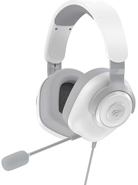 Havit H2230d Gaming Headset mit abnehmbarem, omnidirektionalem Mikrofon – 50 mm Treiber & Surround Sound – Kabelgebundene Kopfhörer für PS4, Xbox, PC & Laptop mit klarer Sprachübertragung.