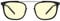 Gunnar Gaming and Computer Eyewear - Pismo, Strata Collection - Frame Colour: Onyx-Silver, Lens Tint: Amber (Blocks 65% Blue Light & 100% UV Light) - Blue Light Blocking Glasses - Patented lens